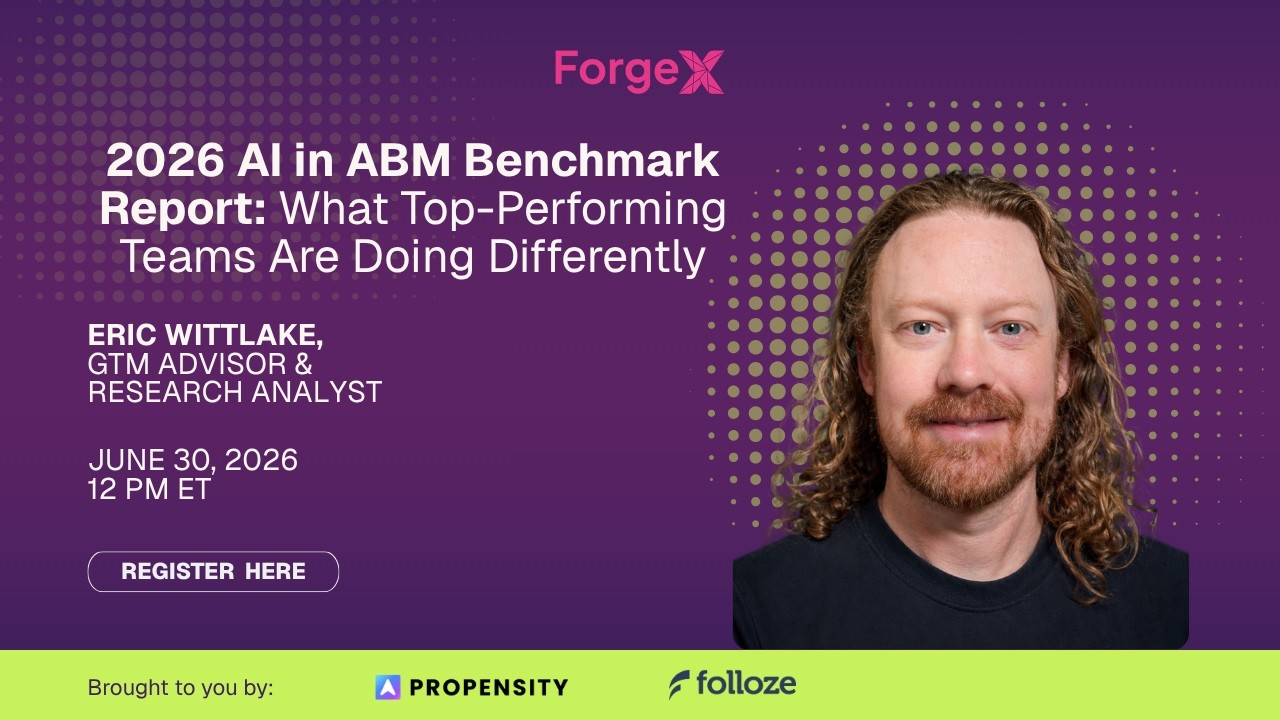 Video still from 2026 AI in ABM Benchmark Report: What Top-Performing Teams Are Doing Differently