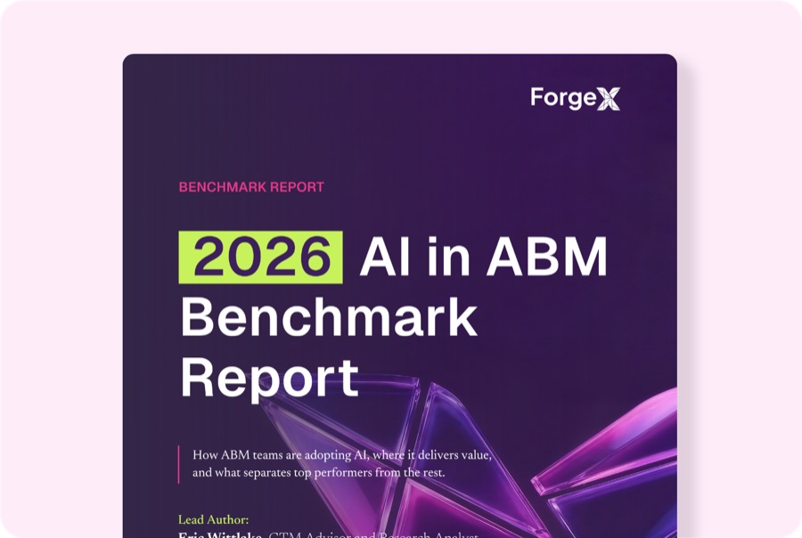 Cover of 2026 AI in ABM Benchmark Report