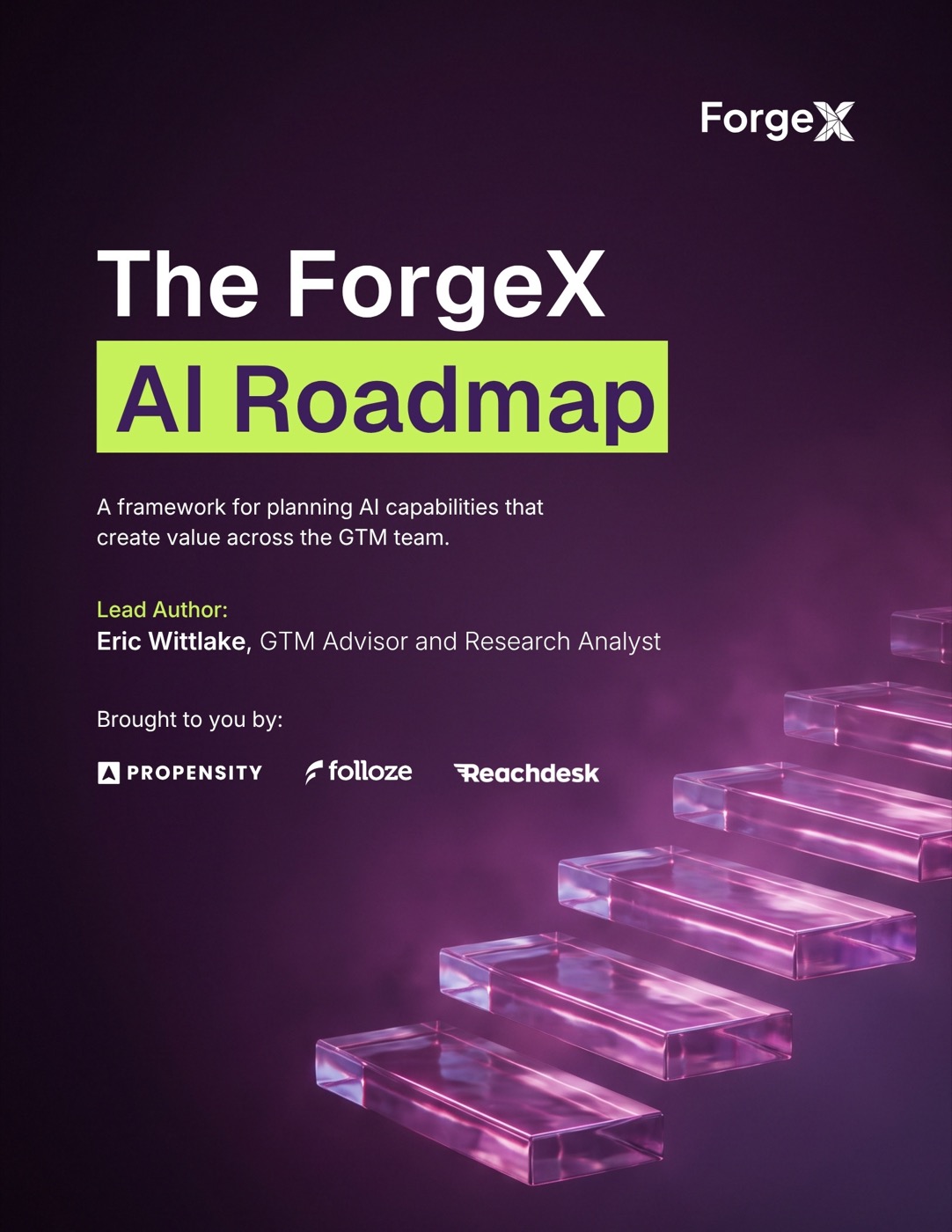 First page of The ForgeX AI Roadmap